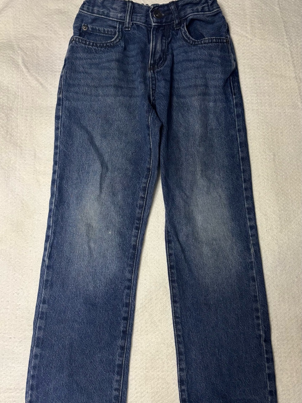 Children’s Place Boys Dark Blue Straight-Leg Denim Jeans